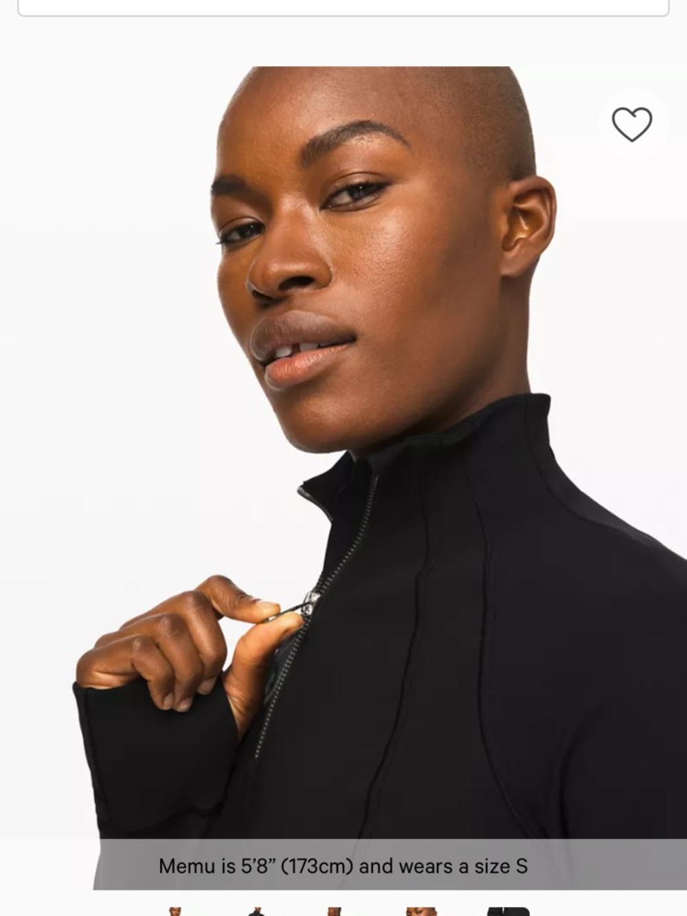 Lululemon Define Dress gold zipper